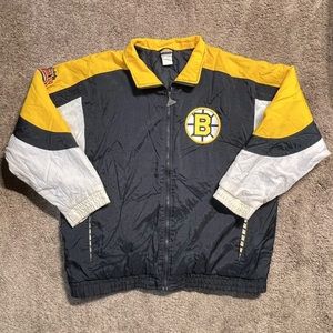 Boston Bruins Vintage Windbreaker